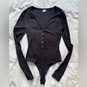 Aritzia black body suit